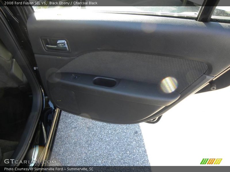 Black Ebony / Charcoal Black 2008 Ford Fusion SEL V6