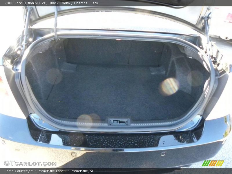 Black Ebony / Charcoal Black 2008 Ford Fusion SEL V6