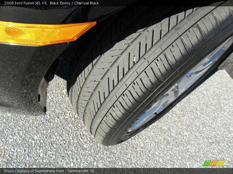 Black Ebony / Charcoal Black 2008 Ford Fusion SEL V6