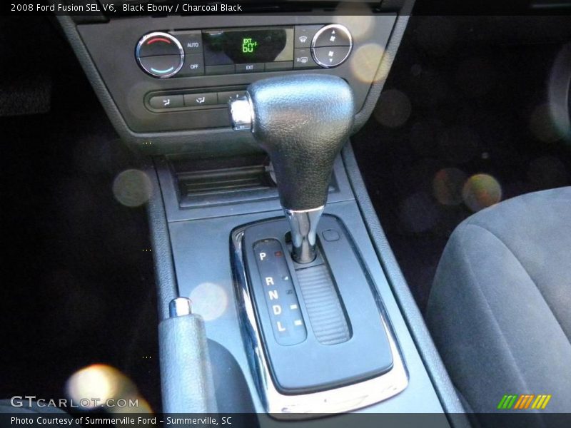 Black Ebony / Charcoal Black 2008 Ford Fusion SEL V6