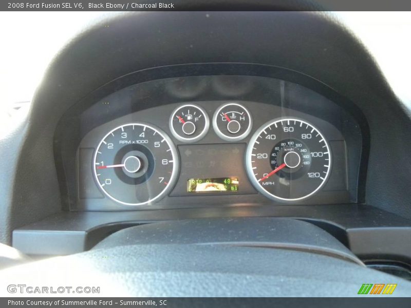 Black Ebony / Charcoal Black 2008 Ford Fusion SEL V6