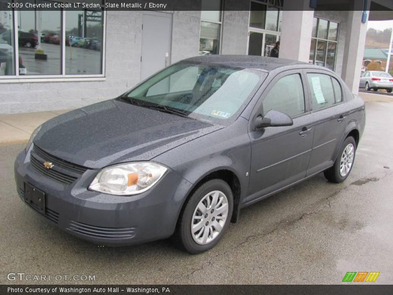 Slate Metallic / Ebony 2009 Chevrolet Cobalt LT Sedan