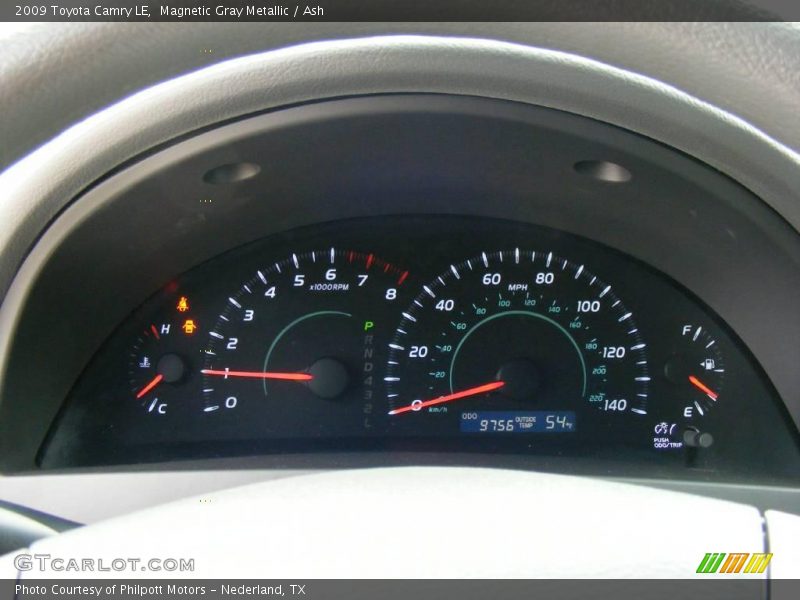 Magnetic Gray Metallic / Ash 2009 Toyota Camry LE