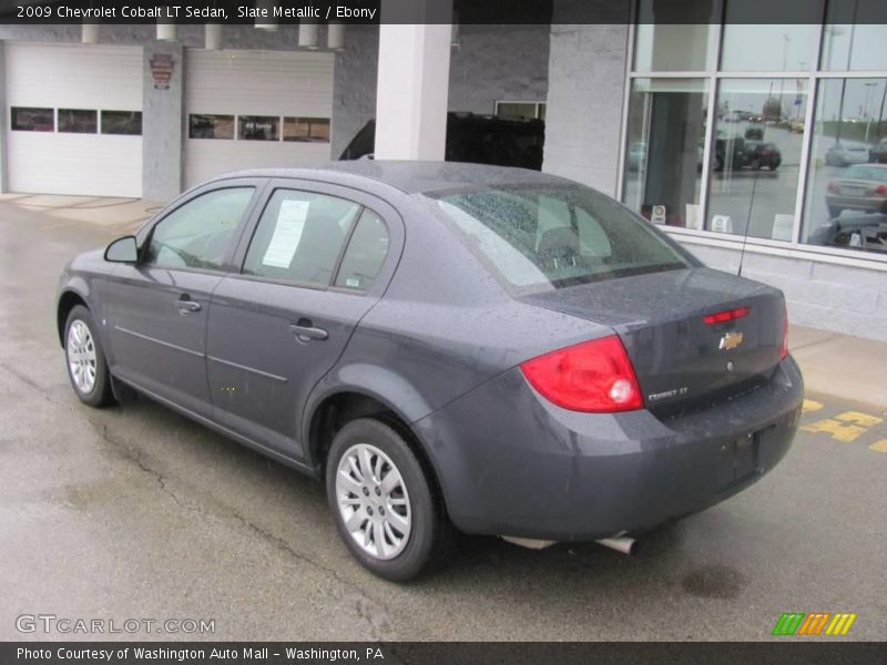 Slate Metallic / Ebony 2009 Chevrolet Cobalt LT Sedan