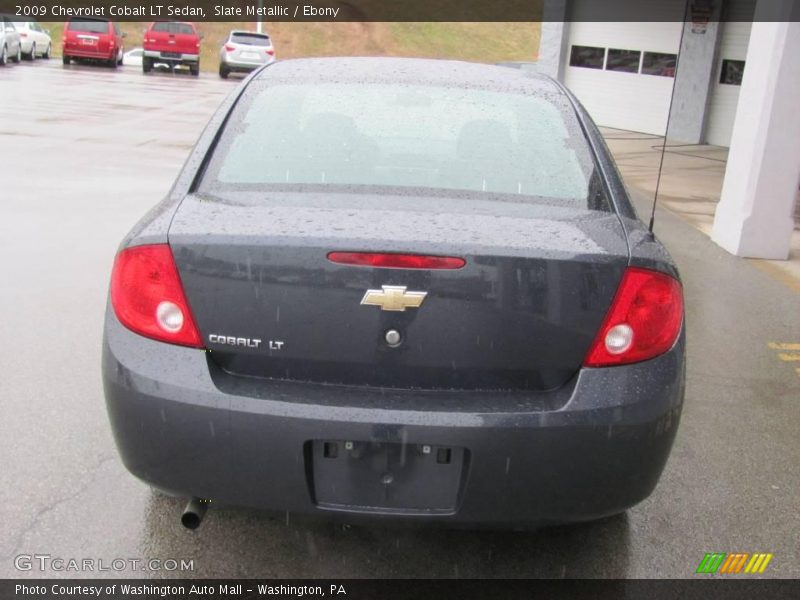 Slate Metallic / Ebony 2009 Chevrolet Cobalt LT Sedan