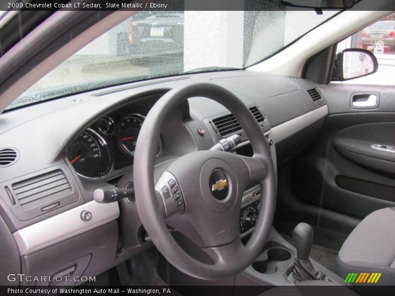 Slate Metallic / Ebony 2009 Chevrolet Cobalt LT Sedan