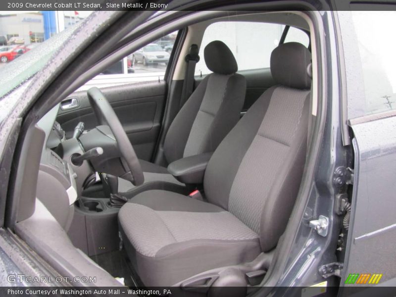 Slate Metallic / Ebony 2009 Chevrolet Cobalt LT Sedan