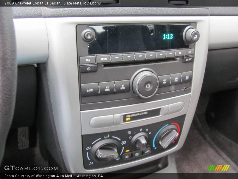 Slate Metallic / Ebony 2009 Chevrolet Cobalt LT Sedan