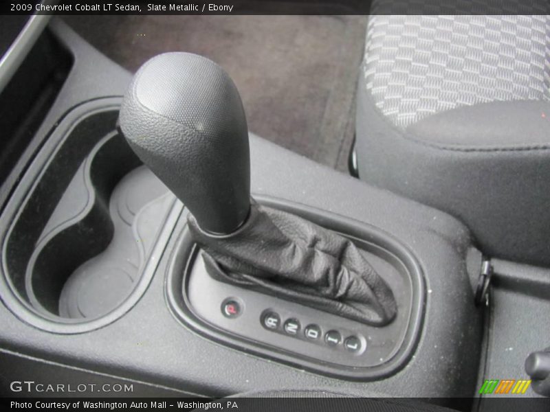 Slate Metallic / Ebony 2009 Chevrolet Cobalt LT Sedan