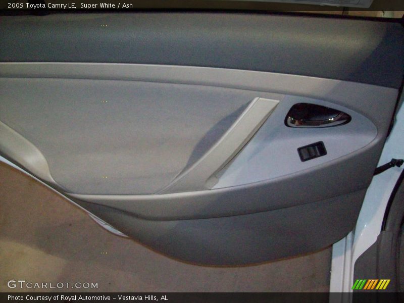 Super White / Ash 2009 Toyota Camry LE