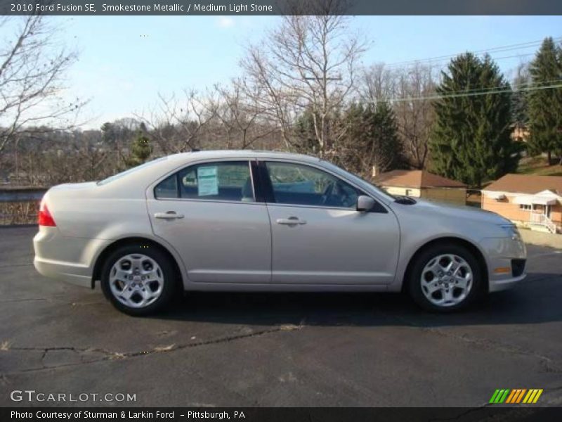 Smokestone Metallic / Medium Light Stone 2010 Ford Fusion SE