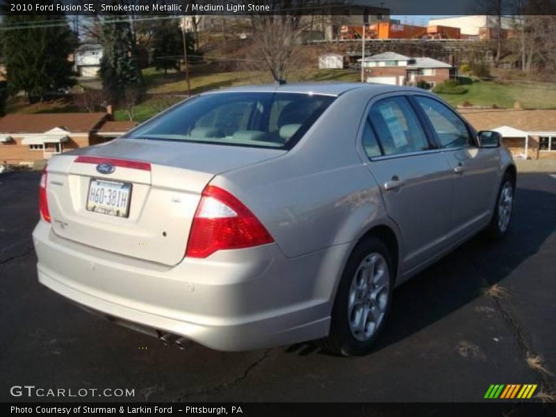 Smokestone Metallic / Medium Light Stone 2010 Ford Fusion SE