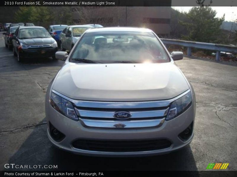Smokestone Metallic / Medium Light Stone 2010 Ford Fusion SE