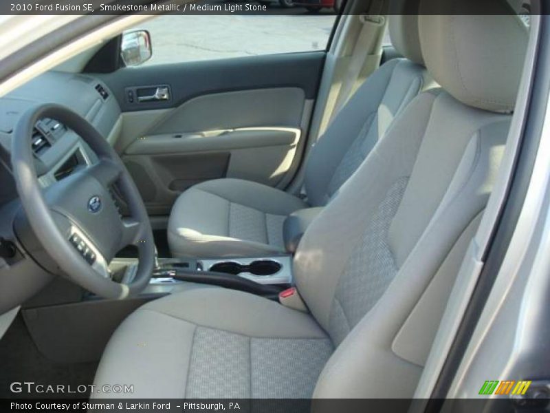 Smokestone Metallic / Medium Light Stone 2010 Ford Fusion SE