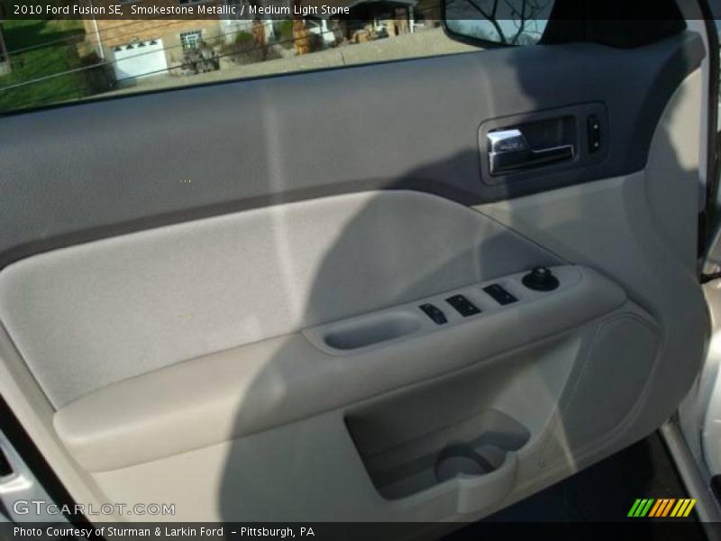 Smokestone Metallic / Medium Light Stone 2010 Ford Fusion SE