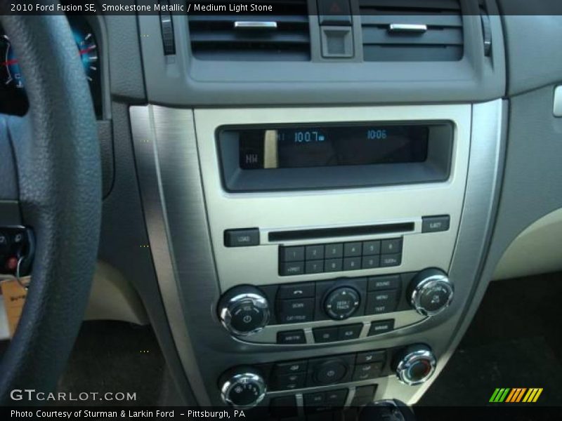 Smokestone Metallic / Medium Light Stone 2010 Ford Fusion SE