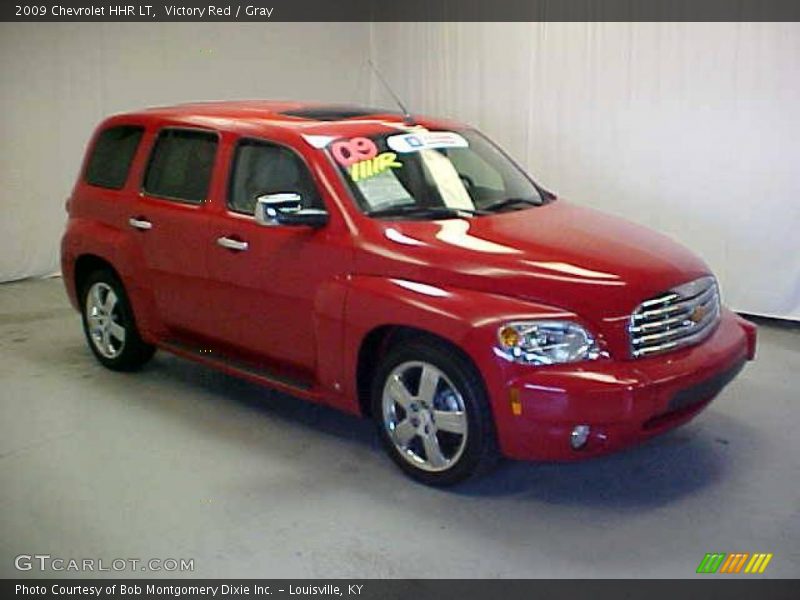 Victory Red / Gray 2009 Chevrolet HHR LT