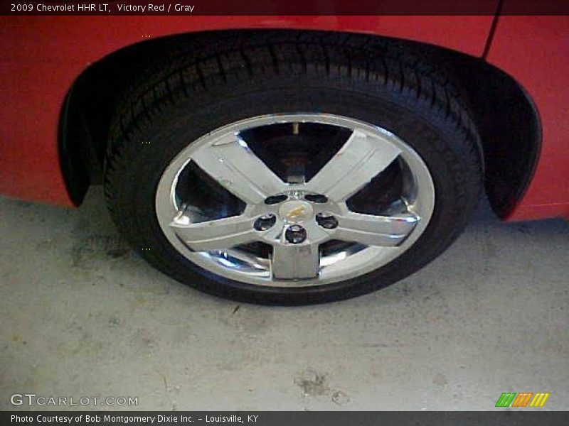 Victory Red / Gray 2009 Chevrolet HHR LT