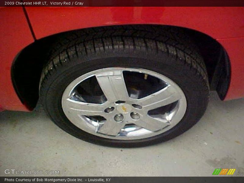 Victory Red / Gray 2009 Chevrolet HHR LT