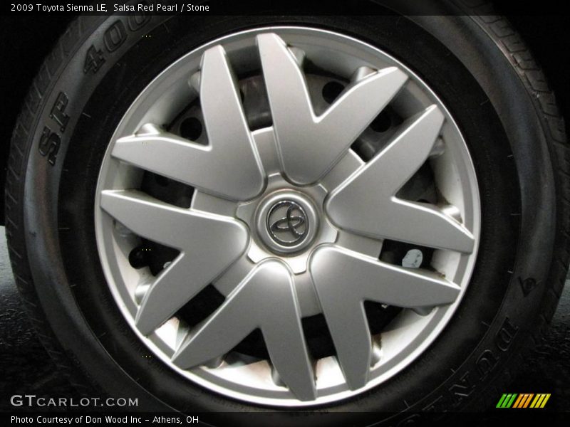 Salsa Red Pearl / Stone 2009 Toyota Sienna LE