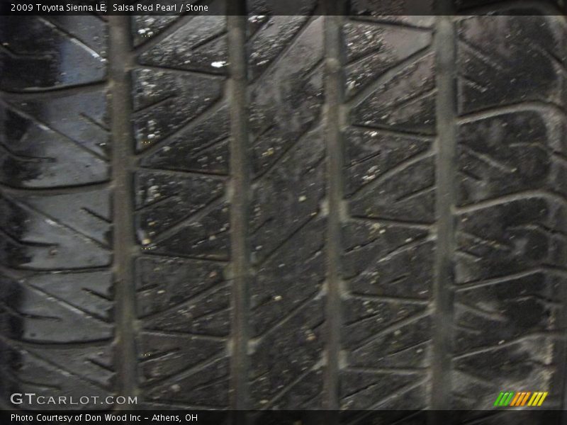 Salsa Red Pearl / Stone 2009 Toyota Sienna LE