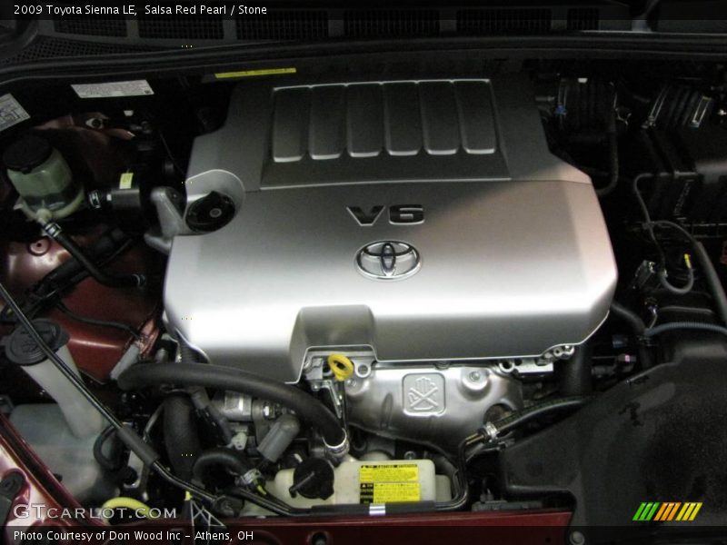 Salsa Red Pearl / Stone 2009 Toyota Sienna LE