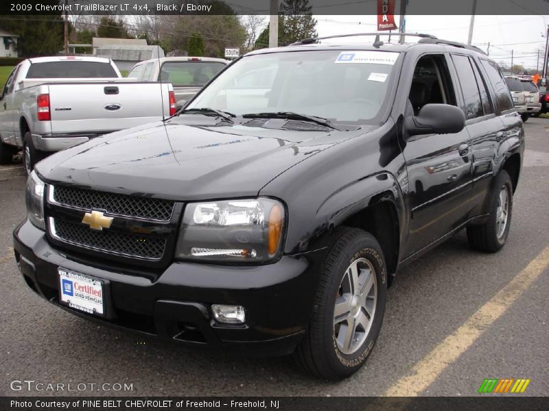 Black / Ebony 2009 Chevrolet TrailBlazer LT 4x4