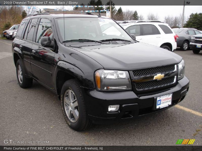 Black / Ebony 2009 Chevrolet TrailBlazer LT 4x4