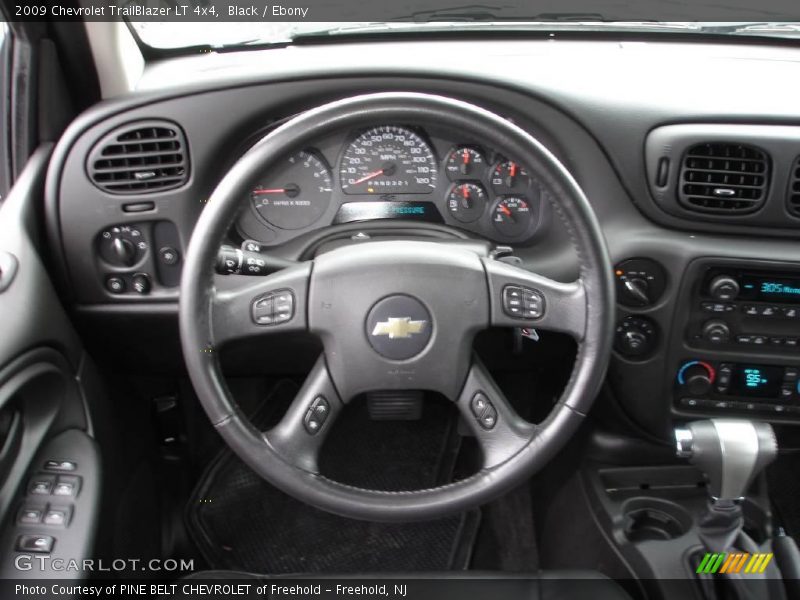 Black / Ebony 2009 Chevrolet TrailBlazer LT 4x4
