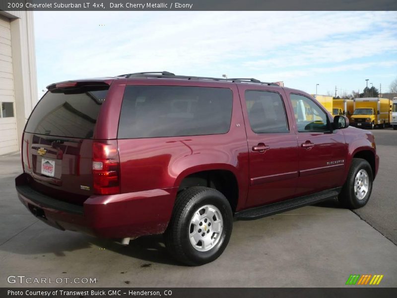 Dark Cherry Metallic / Ebony 2009 Chevrolet Suburban LT 4x4