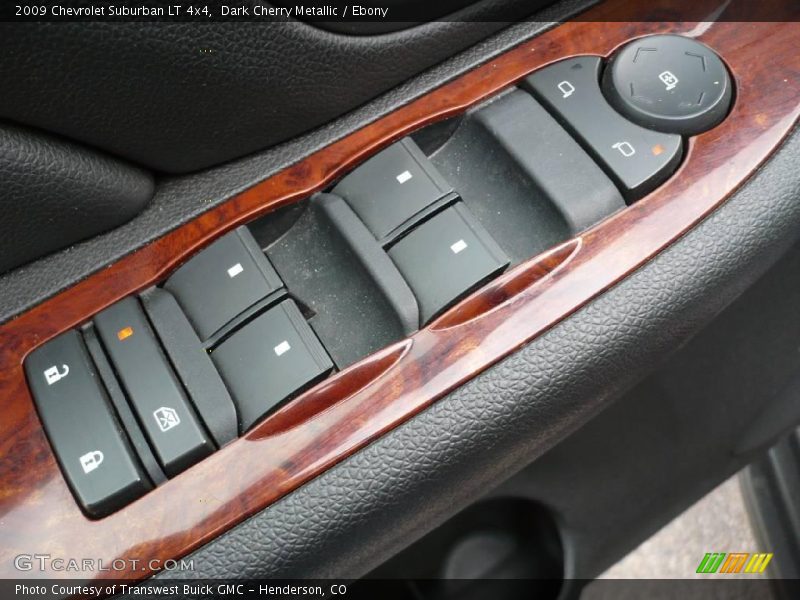 Dark Cherry Metallic / Ebony 2009 Chevrolet Suburban LT 4x4