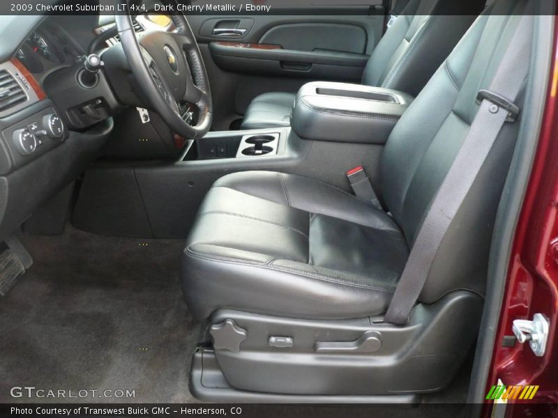 Dark Cherry Metallic / Ebony 2009 Chevrolet Suburban LT 4x4