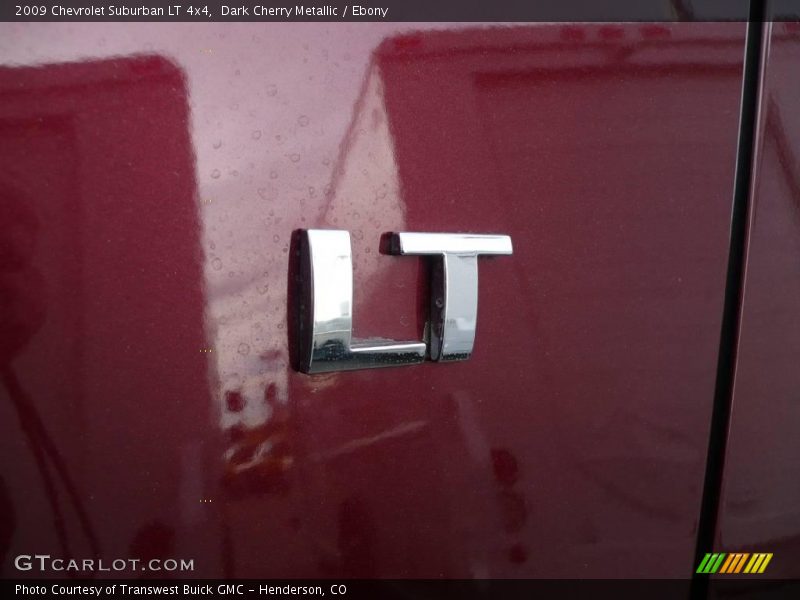 Dark Cherry Metallic / Ebony 2009 Chevrolet Suburban LT 4x4