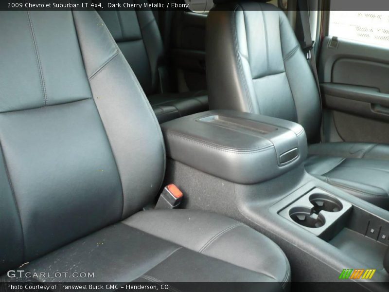 Dark Cherry Metallic / Ebony 2009 Chevrolet Suburban LT 4x4