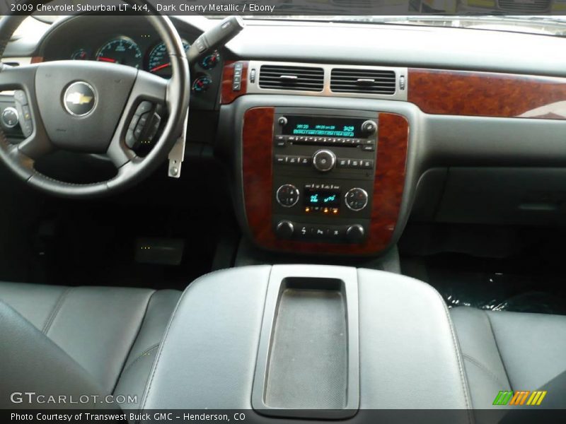Dark Cherry Metallic / Ebony 2009 Chevrolet Suburban LT 4x4