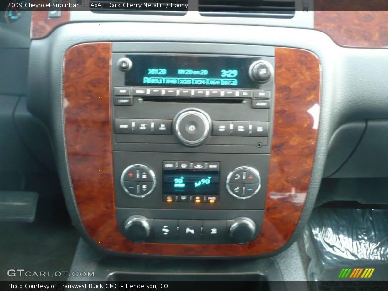 Dark Cherry Metallic / Ebony 2009 Chevrolet Suburban LT 4x4