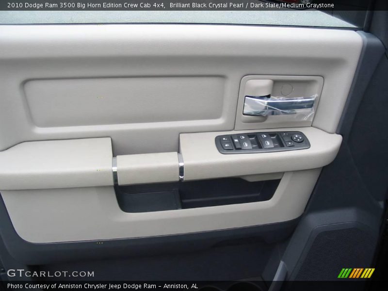 Brilliant Black Crystal Pearl / Dark Slate/Medium Graystone 2010 Dodge Ram 3500 Big Horn Edition Crew Cab 4x4