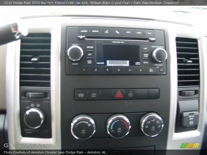 Brilliant Black Crystal Pearl / Dark Slate/Medium Graystone 2010 Dodge Ram 3500 Big Horn Edition Crew Cab 4x4