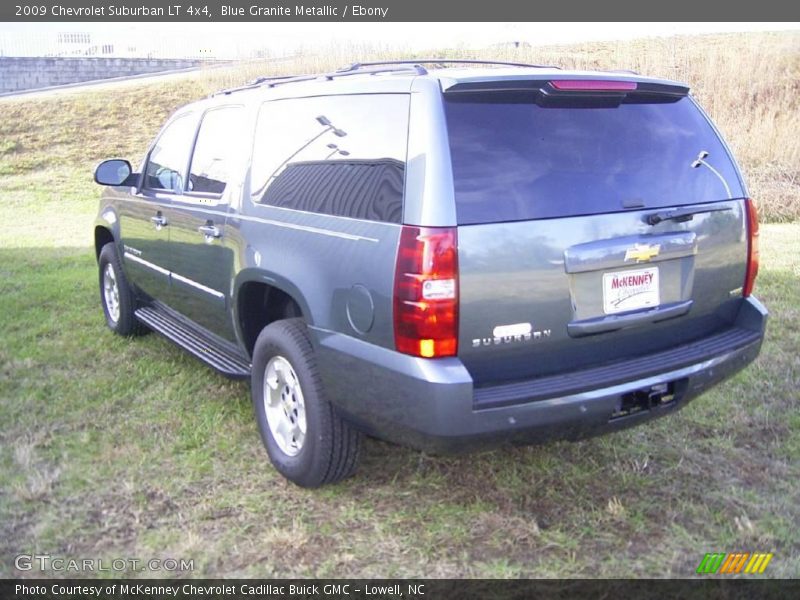 Blue Granite Metallic / Ebony 2009 Chevrolet Suburban LT 4x4
