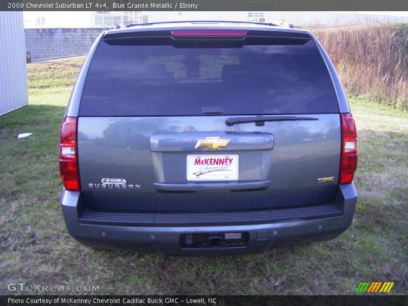 Blue Granite Metallic / Ebony 2009 Chevrolet Suburban LT 4x4