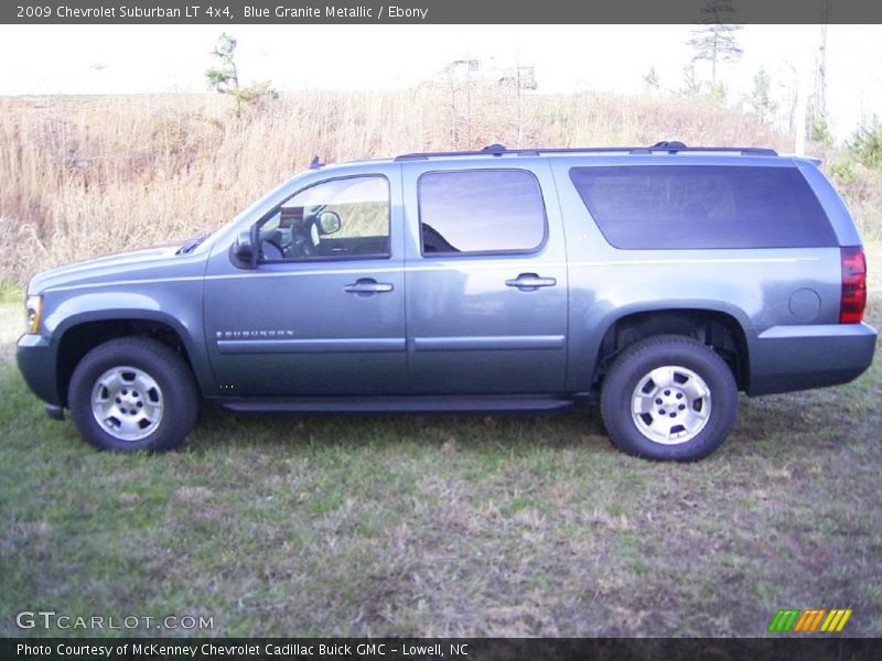 Blue Granite Metallic / Ebony 2009 Chevrolet Suburban LT 4x4