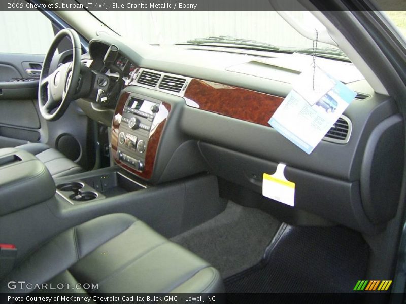 Blue Granite Metallic / Ebony 2009 Chevrolet Suburban LT 4x4