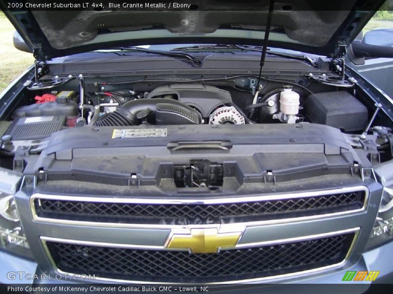 Blue Granite Metallic / Ebony 2009 Chevrolet Suburban LT 4x4