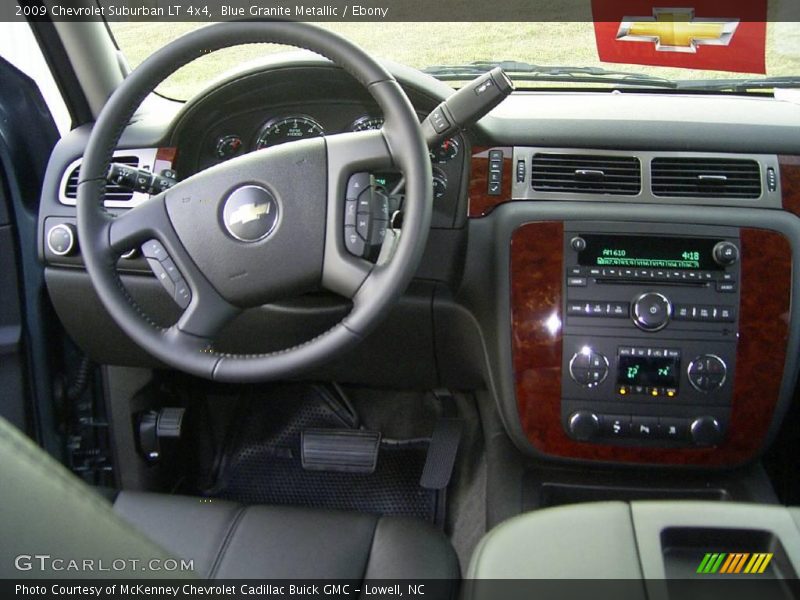 Blue Granite Metallic / Ebony 2009 Chevrolet Suburban LT 4x4