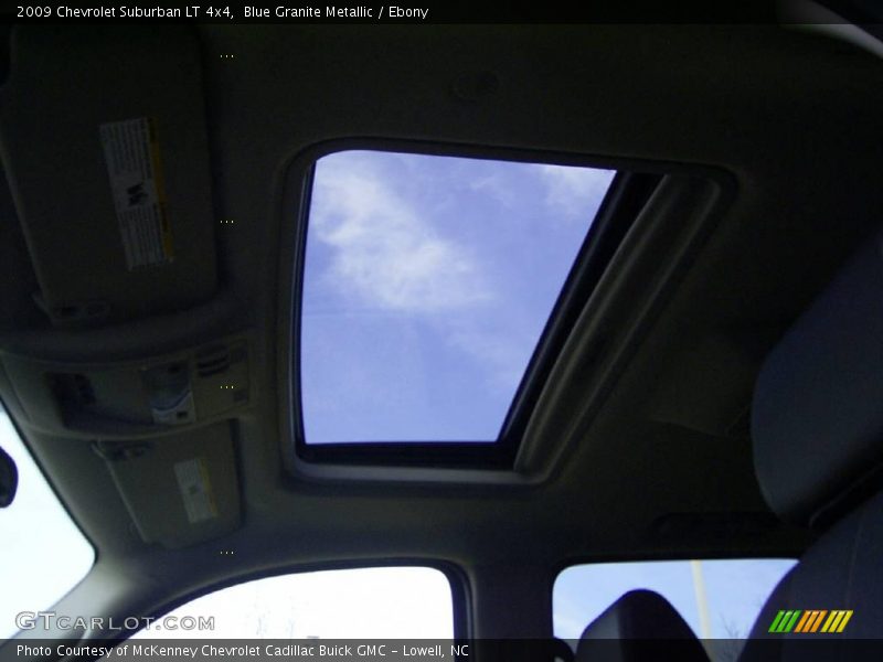 Blue Granite Metallic / Ebony 2009 Chevrolet Suburban LT 4x4