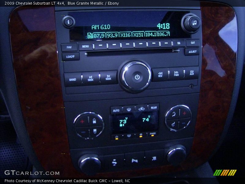 Blue Granite Metallic / Ebony 2009 Chevrolet Suburban LT 4x4