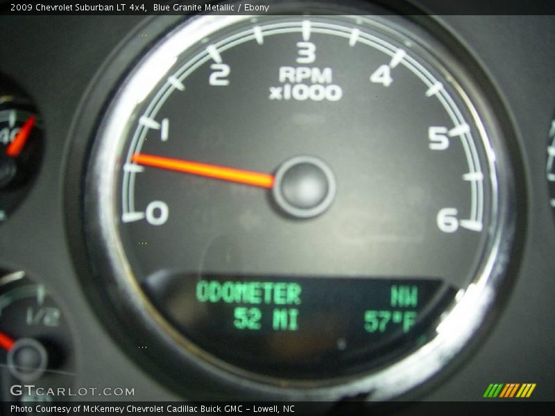 Blue Granite Metallic / Ebony 2009 Chevrolet Suburban LT 4x4