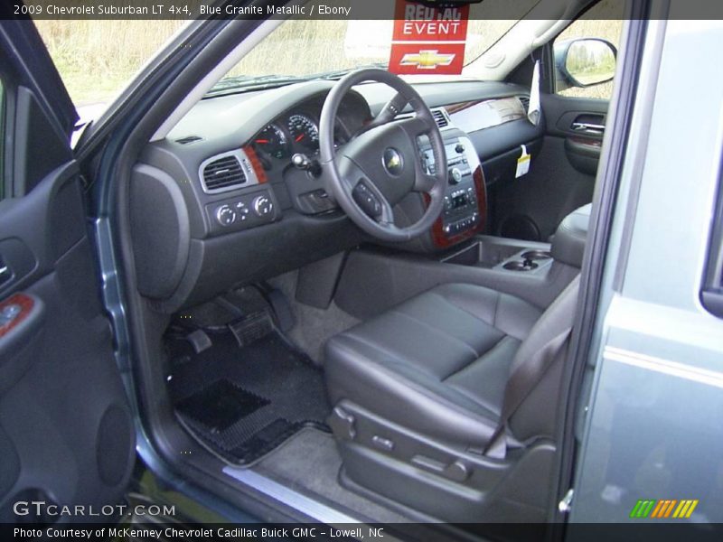 Blue Granite Metallic / Ebony 2009 Chevrolet Suburban LT 4x4