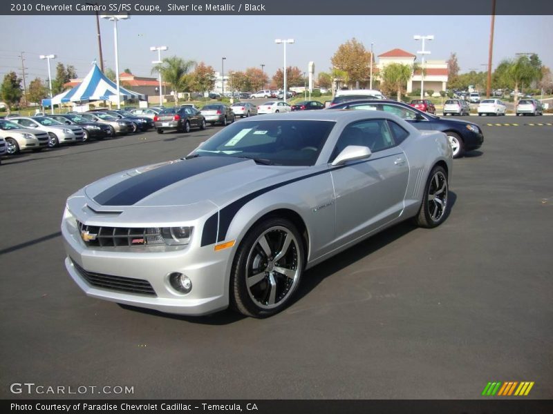 Silver Ice Metallic / Black 2010 Chevrolet Camaro SS/RS Coupe
