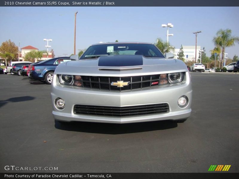 Silver Ice Metallic / Black 2010 Chevrolet Camaro SS/RS Coupe